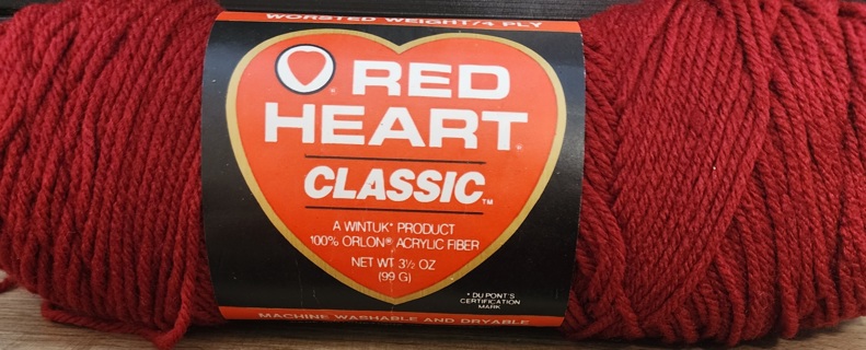 NEW - Red Heart Classic Yarn - "Cardinal"