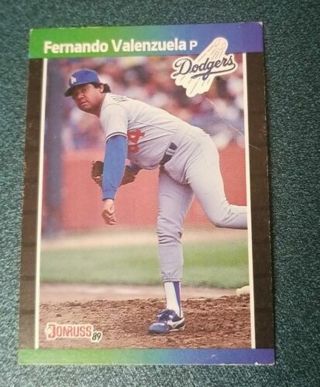 Fernando Valenzuela 1989 Donruss Los Angeles Dodgers