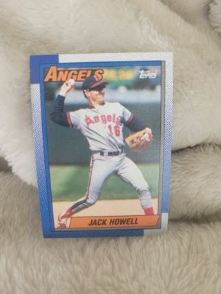 JACK HOWELL ANGELS SPORTS CARD PLUS 2 MYSTERY CARDS