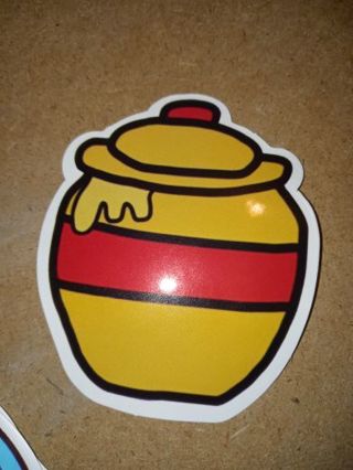 Cute nice vinyl sticker no refunds regular mail only Very nice quality!