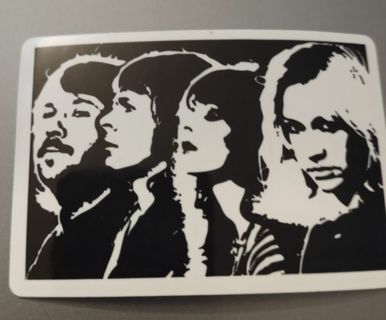 New Abba band sticker for water bottle laptop computer luggage Xbox