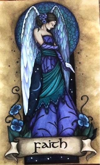 Angel of Faith - 3 x 5” MAGNET - GIN ONLY