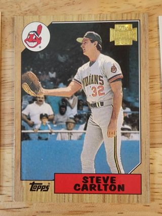 2001 Topps Archives Steve Carlton #19T Reprint of 87 Topps