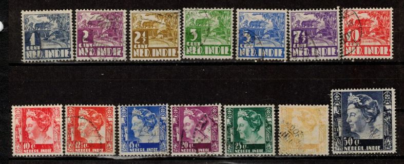 Dutch Indies Stamps 1933-37