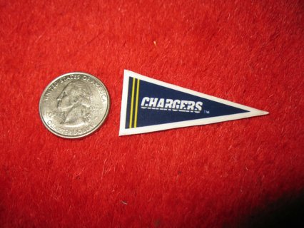 198o's NFL Football Pennant Refrigerator Magnet: Chargers