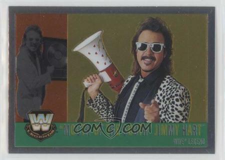 JIMMY HART MOUTH OF THE SOUTH 2006 WWE TOPPS CHROME WWF HALL OF FAMER 1ST CHROME CARD