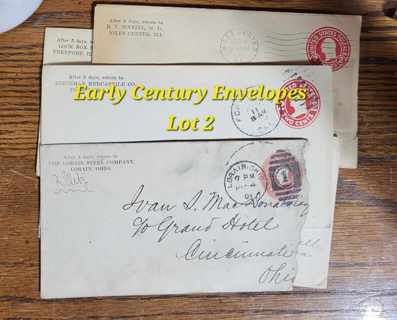 Early Century Envelopes Lot 2