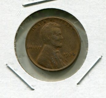 1936 P Lincoln Wheat Cent