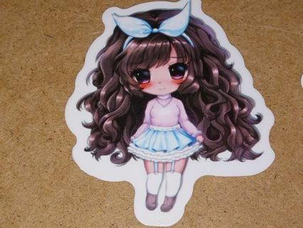 Girl Cute new 1⃣ big vinyl sticker no refunds regular mail only Very nice these are all nice