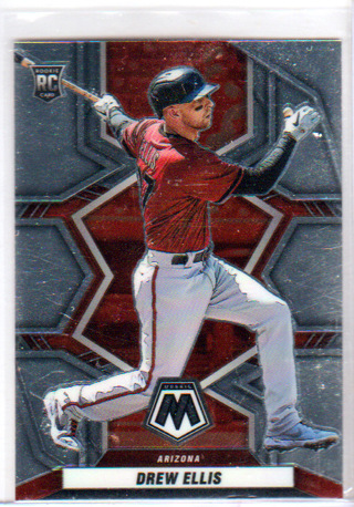 Drew Ellis, 2022 Panini Mosaic ROOKIE Baseball Card #204, Arizona Diamondbacks, 