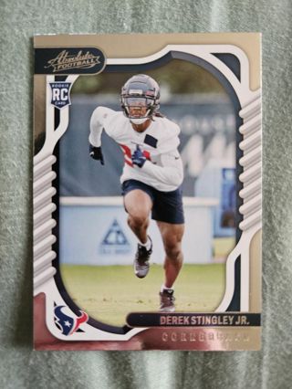 2022 Panini Absolute Rookie Derek Stingley Jr.