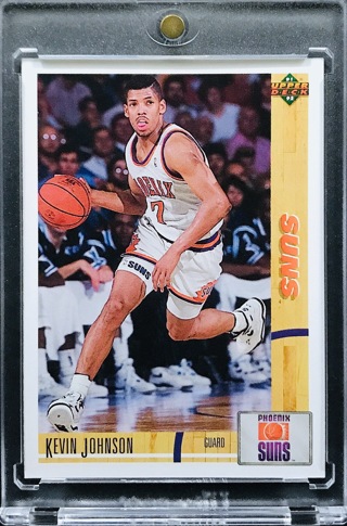 Kevin Johnson - 1991-92 Upper Deck #356 - Phoenix Suns [AA111]