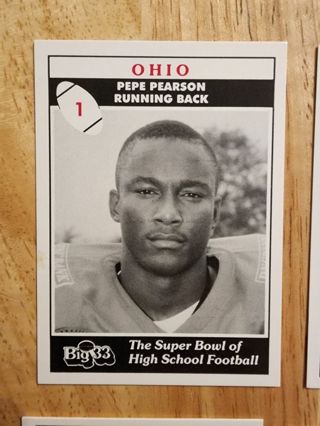 Ohio High School Football Pepe Pearson