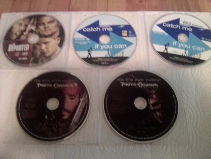 3 movies, 5 discs