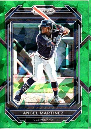 2023 Panini Prizm Angel Martinez Green Ice