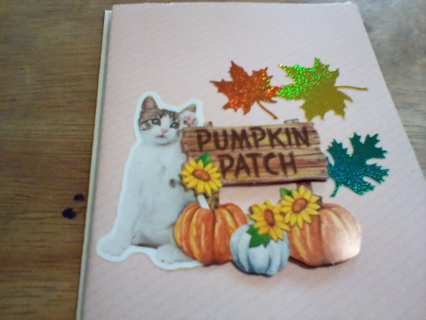 Handmade Card w/ Envelope: New