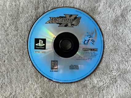 1997 Mega Man X4 Playstation PS1 Video Game