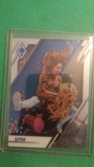 aliyah wrestling card free shipping