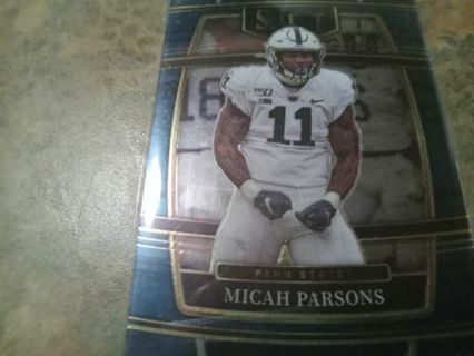 2022 PANINI SELECT DRAFT PICKS MICAH PARSONS PENN STATE/DALLAS COWBOYS FOOTBALL CARD# 85