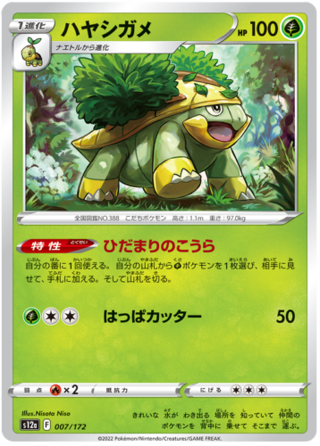 Grotle C Pokemon Card 007/172 S12A VSTAR Universe