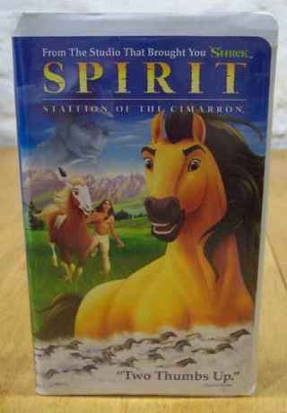 SPIRIT VHS MOVIE