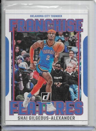 Shai Gilgeous Alexander 2023-24 Donruss Franchise Features #18