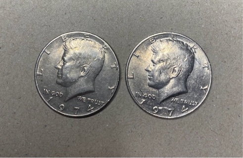 1974 Half Dollar 50c Coins!