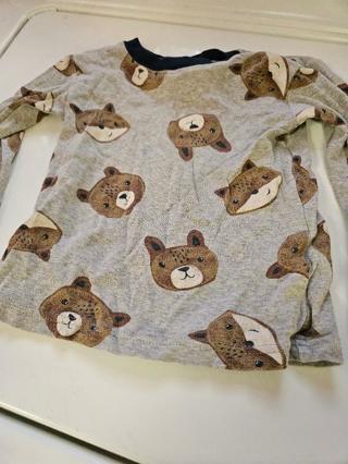 Bear Pajamas Top and Bottom