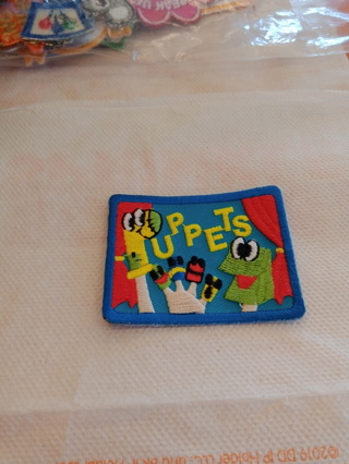 Puppets Iron-on Patch
