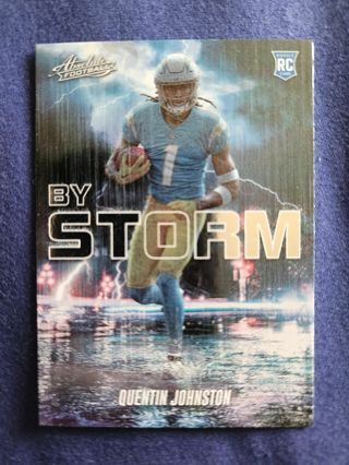 2023 Panini Absolute By Storm Quentin Johnson