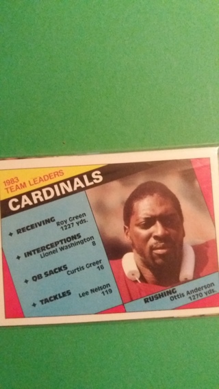 det of 5 cardinals football card free shipping