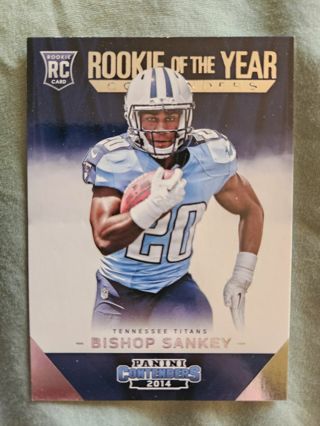 2014 Panini Contenders Rookie of the Year Contenders Bishop Sankey