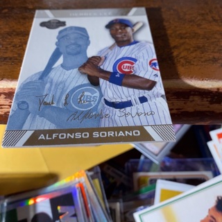  1997 topps co-signers a Soriano d lee baseball card ser num 