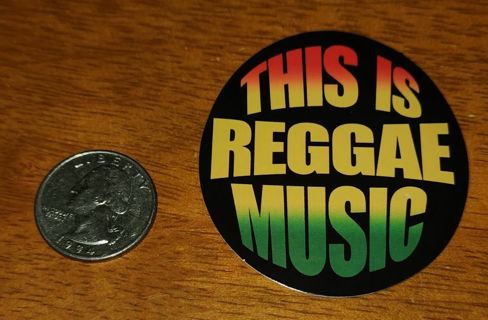 Bob Marley/Rasta/Reggae Sticker (#14)