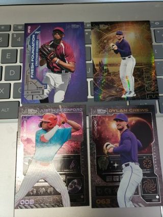 Fleer Metal Universe Foil Baseball Prospects card lot