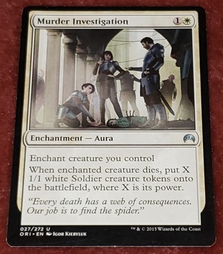 MTG ✨ Murder Investigation - (U) 027/272 Origins (ORI) ✨ Magic the Gathering (2015)