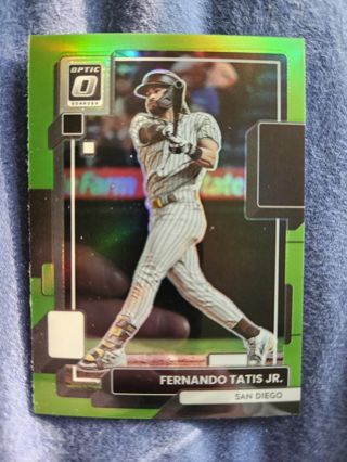 2022 Donruss Optic Lime Green Fernando Tatis Jr.