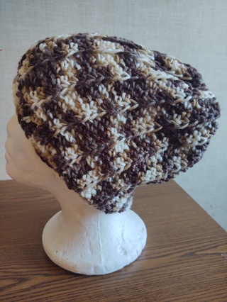 Hand Crocheted Slouch Hat 