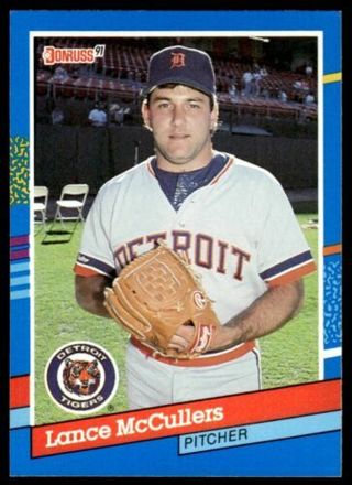 Lance McCullers 1991 Donruss Detroit Tigers
