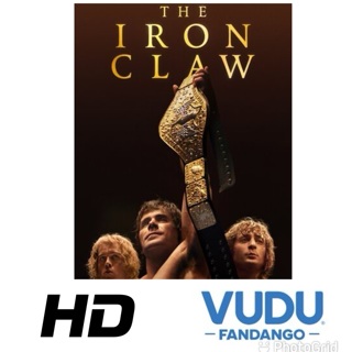 THE IRON CLAW HD VUDU CODE ONLY 