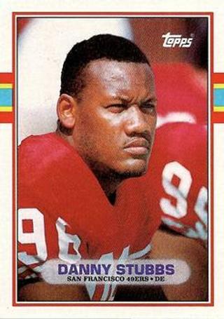 Tradingcard - NFL - 1989 Topps #17 - Danny Stubbs RC - San Francisco 49ers