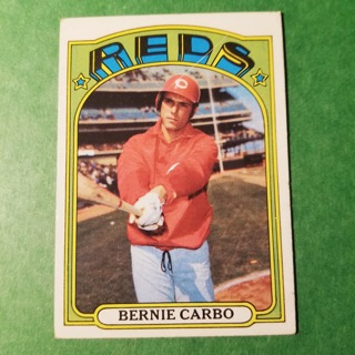 1972 - TOPPS BASEBALL CARD NO. 463 - BERNIE CARBO - REDS