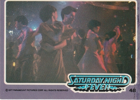 1978 Saturday Night Fever Cards Ex/mint # 48