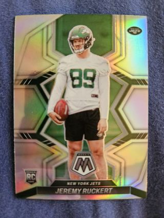 2022 Panini Mosaic Silver Prizm Rookie Jeremy Ruckert