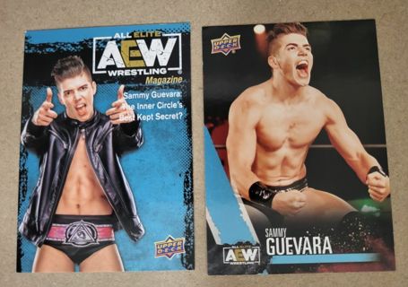 2021 Upper Deck AEW Sammy Guevara CARDS