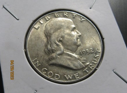 ★★ 1952-D FRANKLIN HALF DOLLAR BU ★★ **90% SILVER**