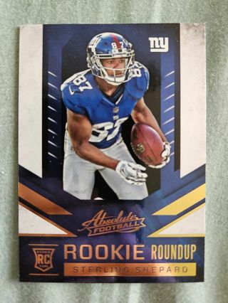 2016 Panini Absolute Rookie Roundup Sterling Shepard