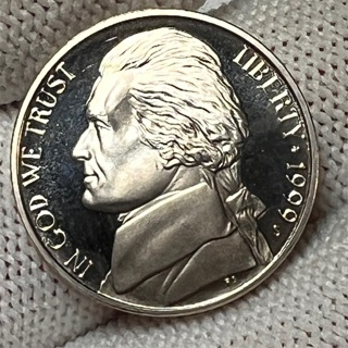 1999-S PROOF JEFFERSON NICKEL 