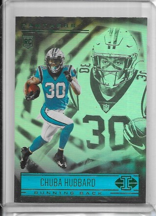 Chuba Hubbard 2021 Illusions Green #83