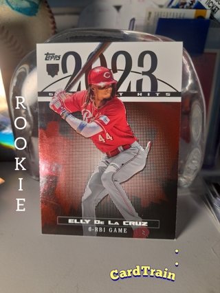 ROOKIE Elly De La Cruz 2023 Topps RC Reds